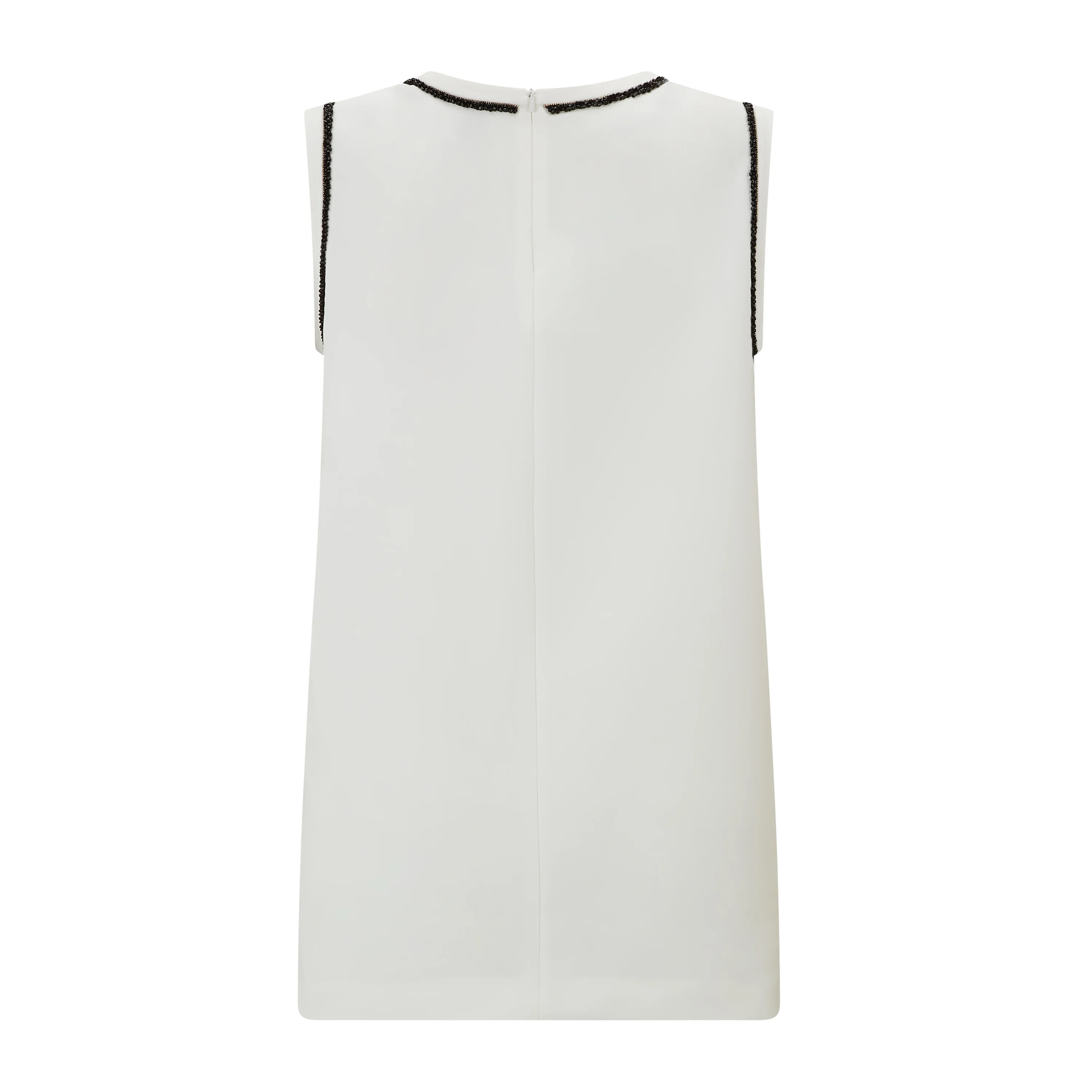 Zaino Tailored Cady Sleeveless Top - Image 2