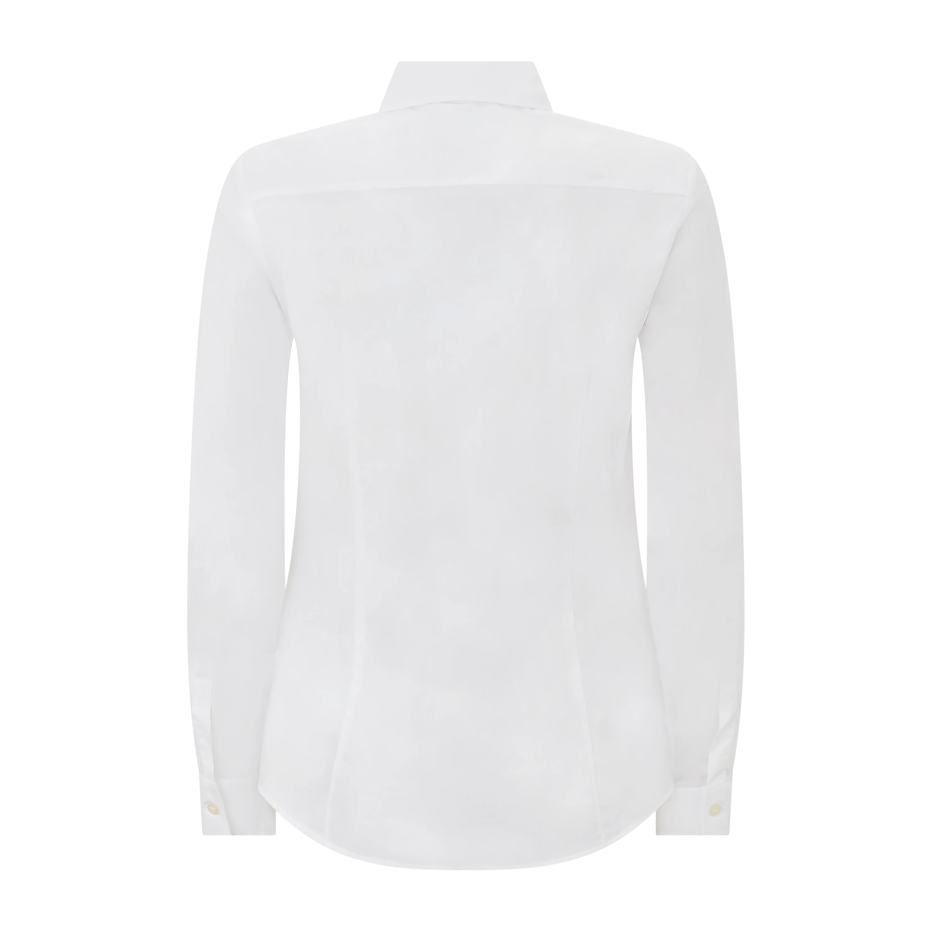 Anna Stretch Cotton Popline Shirt - Image 2