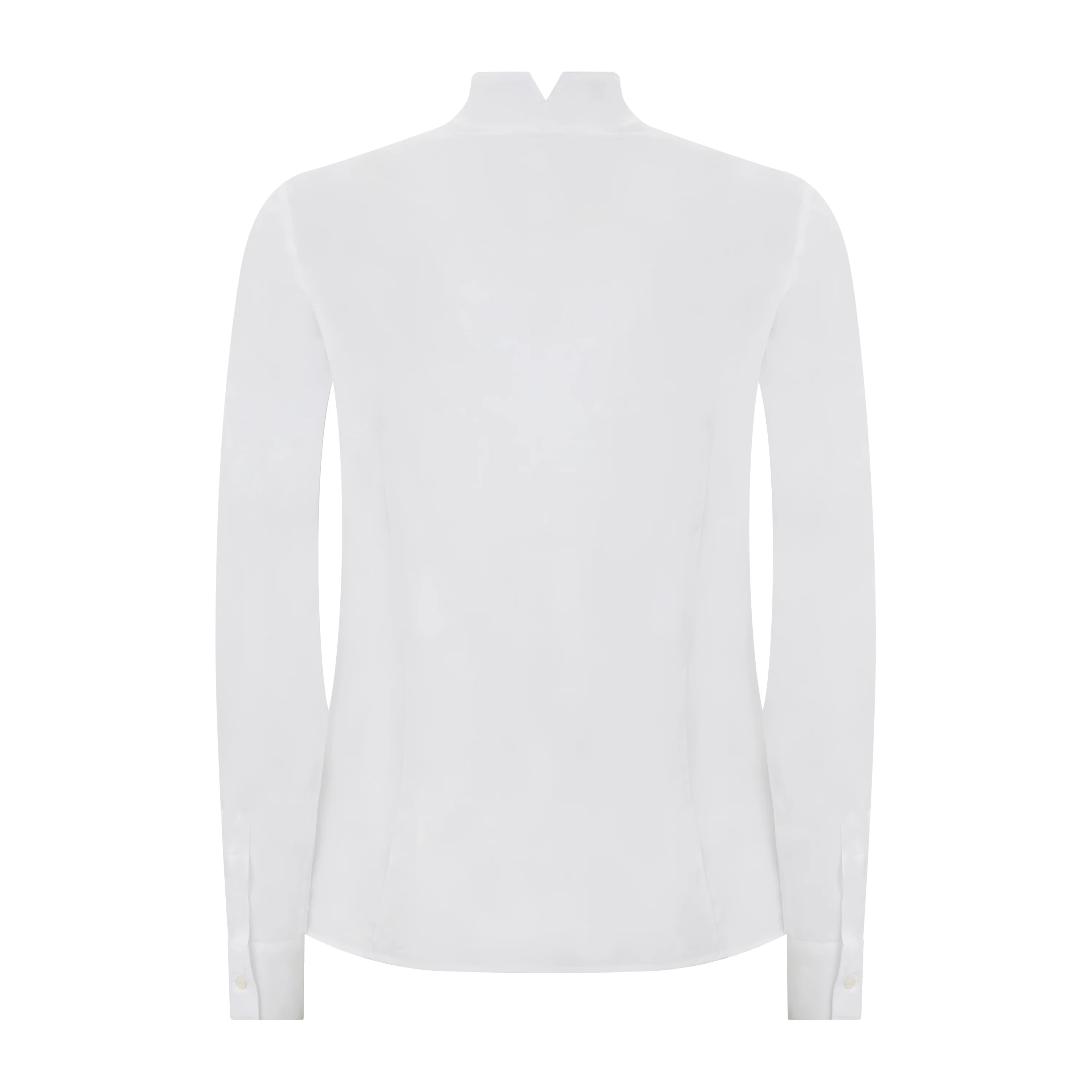 Nehru Stretch Cotton Popline Shirt - Image 2
