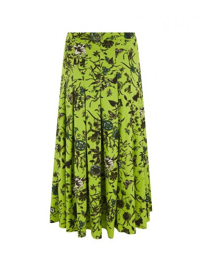 Zeller Botanic Skirt Light Green - Image 2